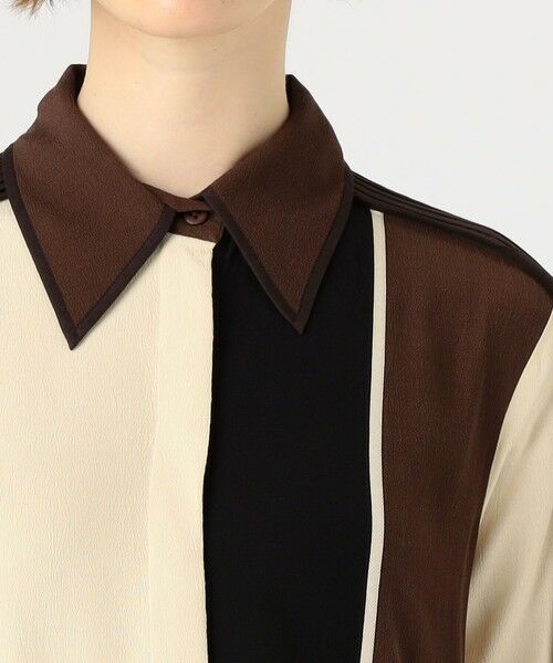 TOMORROWLAND / トゥモローランド ミニ丈・ひざ丈ワンピース | BODICE STUDIO Colourblocked ドレス | 詳細4