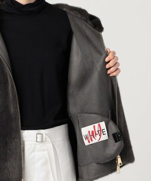 TOMORROWLAND / トゥモローランド その他アウター | my WHITE リバーシブルコート PM918 | 詳細6