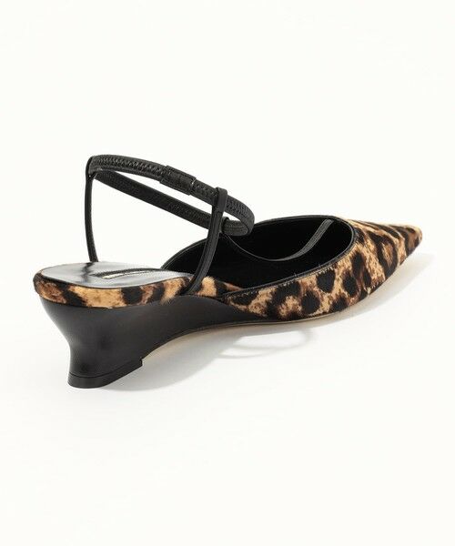 TOMORROWLAND / トゥモローランド フラットシューズ | BRENTELLA LEOPARD ミュールパンプス | 詳細4