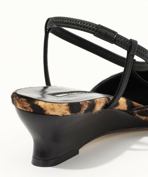 TOMORROWLAND / トゥモローランド フラットシューズ | BRENTELLA LEOPARD ミュールパンプス | 詳細6