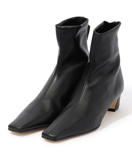 TOMORROWLAND/トゥモローランド BRENTELLA STRETCH ショートブーツ 19 ブラック 36 TOMORROWLAND/トゥモローランド BRENTELLA STRETCH ショートブーツ 19 ブラック 36