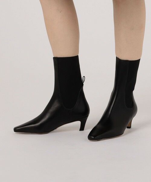 TOMORROWLAND / トゥモローランド ブーツ（ロング丈） | NUYOU サイドゴア ミドルブーツ | 詳細8