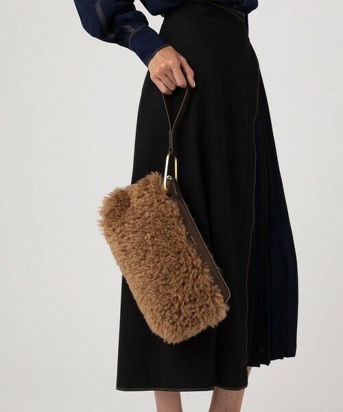 TOMORROWLAND / トゥモローランド クラッチ・パーティバッグ | ORSETTO ECO FUR CLUTCH バッグ | 詳細1
