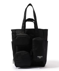 tomorrow land ブラックレザートートバッグ　ホズヤン様 itemba61ad364ed911ef8a940242ac