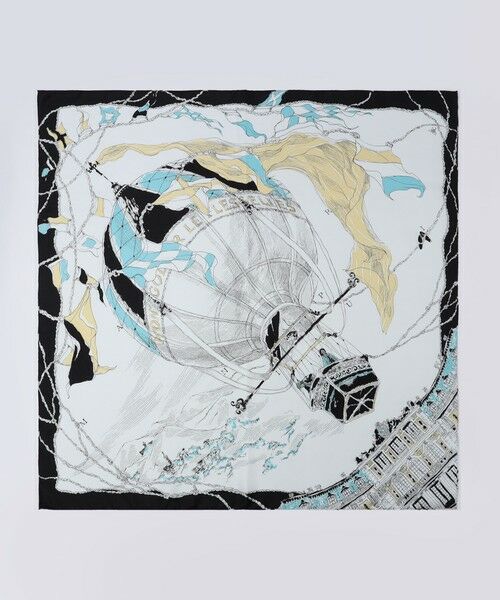 TOMORROWLAND / トゥモローランド バンダナ・スカーフ | manipuri BALLON シルクスカーフ | 詳細3