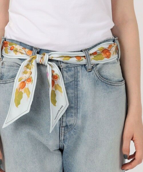 TOMORROWLAND / トゥモローランド バンダナ・スカーフ | Atelier TOMORROWLAND AUTUMN FLOWER BANDEAU シルクスカーフ | 詳細1