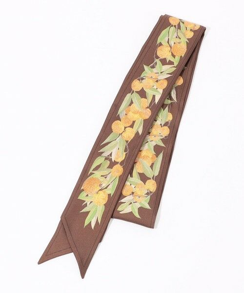 TOMORROWLAND / トゥモローランド バンダナ・スカーフ | Atelier TOMORROWLAND AUTUMN FLOWER BANDEAU シルクスカーフ | 詳細13