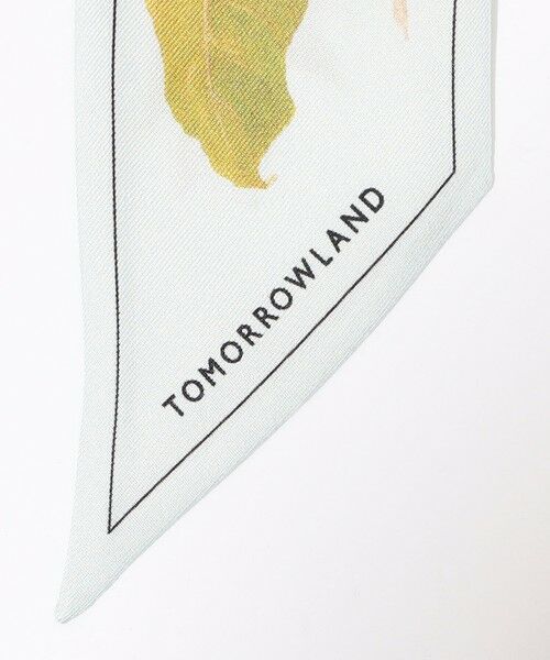 TOMORROWLAND / トゥモローランド バンダナ・スカーフ | Atelier TOMORROWLAND AUTUMN FLOWER BANDEAU シルクスカーフ | 詳細3