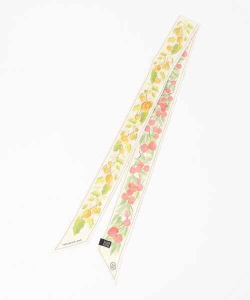 TOMORROWLAND / トゥモローランド バンダナ・スカーフ | Atelier TOMORROWLAND AUTUMN FLOWER BANDEAU シルクスカーフ | 詳細7