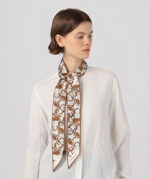 TOMORROWLAND / トゥモローランド バンダナ・スカーフ | Atelier TOMORROWLAND BIT MOTIF BANDEAU シルクスカーフ | 詳細1