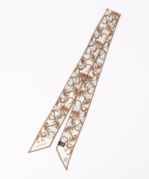 TOMORROWLAND / トゥモローランド バンダナ・スカーフ | Atelier TOMORROWLAND BIT MOTIF BANDEAU シルクスカーフ | 詳細2