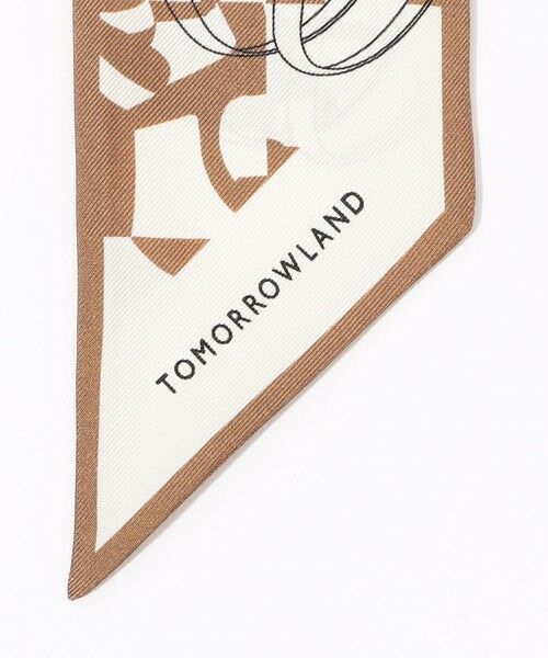 TOMORROWLAND / トゥモローランド バンダナ・スカーフ | Atelier TOMORROWLAND BIT MOTIF BANDEAU シルクスカーフ | 詳細3