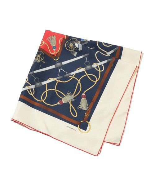 TOMORROWLAND/トゥモローランド Atelier TOMORROWLAND TASSEL シルクスカーフ 12 オフホワイト系 F