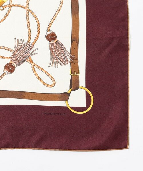 TOMORROWLAND / トゥモローランド バンダナ・スカーフ | Atelier TOMORROWLAND TASSEL シルクスカーフ | 詳細3