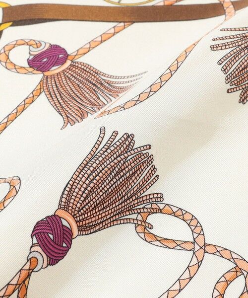 TOMORROWLAND / トゥモローランド バンダナ・スカーフ | Atelier TOMORROWLAND TASSEL シルクスカーフ | 詳細8