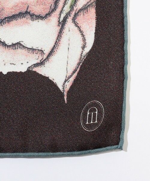 TOMORROWLAND / トゥモローランド バンダナ・スカーフ | Atelier TOMORROWLAND DOUBLE FLOWER シルクスカーフ | 詳細6