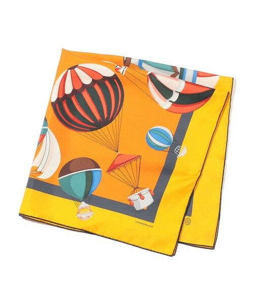 TOMORROWLAND/トゥモローランド Atelier TOMORROWLAND BALLON シルクスカーフ 28 オレンジ系 F TOMORROWLAND/トゥモローランド Atelier TOMORROWLAND BALLON シルクスカーフ 28 オレンジ系 F