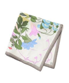 TOMORROWLAND / トゥモローランド バンダナ・スカーフ | Atelier TOMORROWLAND FLOWER シルクスカーフ