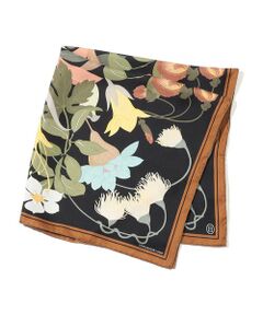 TOMORROWLAND / トゥモローランド バンダナ・スカーフ | Atelier TOMORROWLAND FLOWER シルクスカーフ
