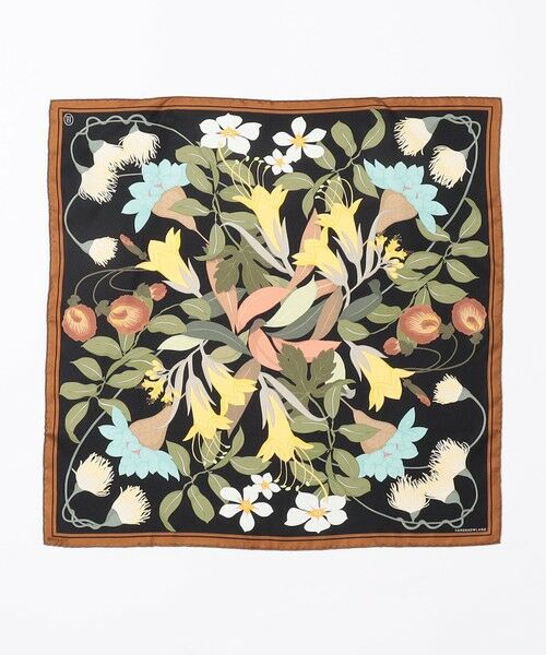 TOMORROWLAND / トゥモローランド バンダナ・スカーフ | Atelier TOMORROWLAND FLOWER シルクスカーフ | 詳細3
