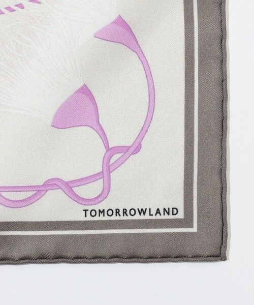 TOMORROWLAND / トゥモローランド バンダナ・スカーフ | Atelier TOMORROWLAND FLOWER シルクスカーフ | 詳細5