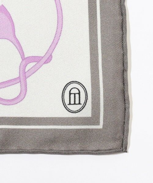 TOMORROWLAND / トゥモローランド バンダナ・スカーフ | Atelier TOMORROWLAND FLOWER シルクスカーフ | 詳細6