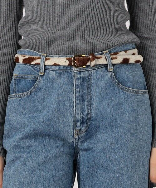 TOMORROWLAND / トゥモローランド ベルト・サスペンダー | AMBOISE COW PRINT 2530 ベルト | 詳細1