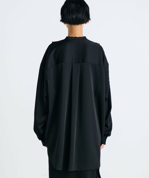 TOMORROWLAND / トゥモローランド シャツ・ブラウス | ジョーゼットレース オーバーサイズドシャツ | 詳細4