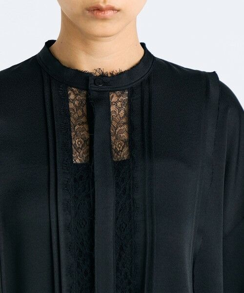 TOMORROWLAND / トゥモローランド シャツ・ブラウス | ジョーゼットレース オーバーサイズドシャツ | 詳細5