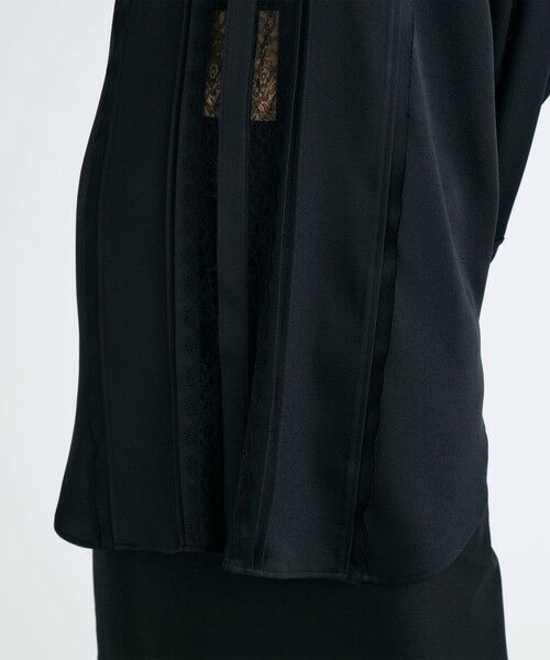 TOMORROWLAND / トゥモローランド シャツ・ブラウス | ジョーゼットレース オーバーサイズドシャツ | 詳細8