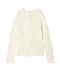 TOMORROWLAND / トゥモローランド カーディガン・ボレロ | モヘアシアー クルーネックカーディガン