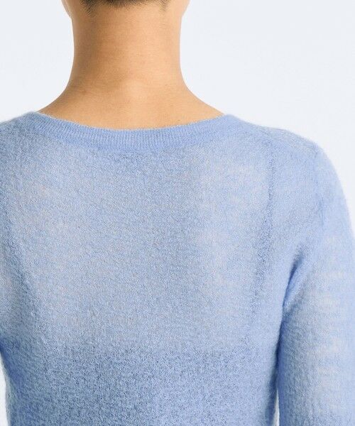 TOMORROWLAND / トゥモローランド カーディガン・ボレロ | モヘアシアー クルーネックカーディガン | 詳細6