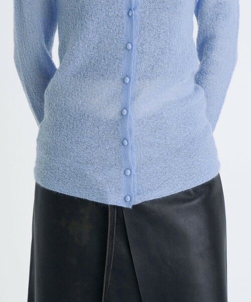 TOMORROWLAND / トゥモローランド カーディガン・ボレロ | モヘアシアー クルーネックカーディガン | 詳細8