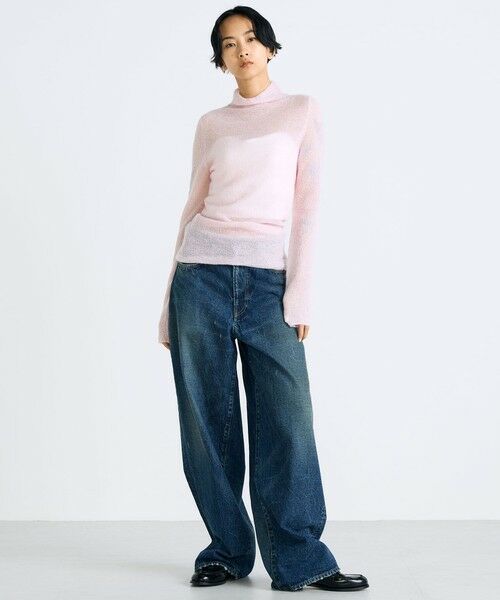 TOMORROWLAND / トゥモローランド ニット・セーター | モヘアシアー ハイネックネックニット | 詳細1