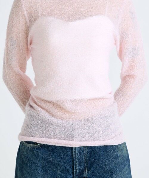 TOMORROWLAND / トゥモローランド ニット・セーター | モヘアシアー ハイネックネックニット | 詳細8