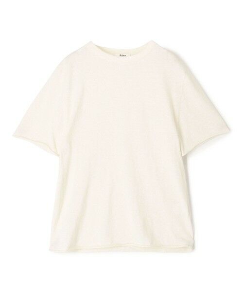 TOMORROWLAND/トゥモローランド コットンカシミヤ ハーフスリーブニット 11 ホワイト F TOMORROWLAND/トゥモローランド コットンカシミヤ ハーフスリーブニット 11 ホワイト F