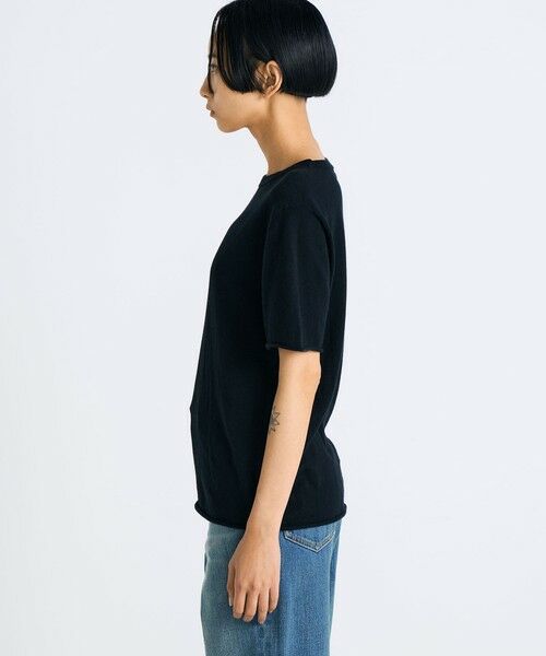 TOMORROWLAND / トゥモローランド ニット・セーター | コットンカシミヤ ハーフスリーブニット | 詳細3