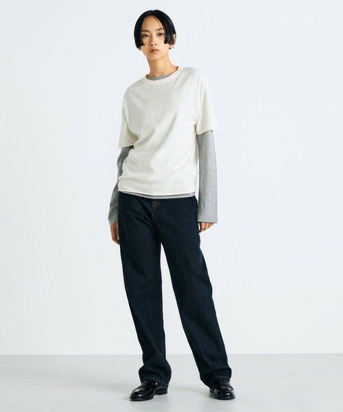 TOMORROWLAND / トゥモローランド ニット・セーター | コットンカシミヤ ロングスリーブニット | 詳細1