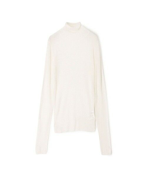 CABaN TOMORROWLANDタートルネックニット オフホワイト セール】 ファインウールタートルネックプルオーバー （ニット