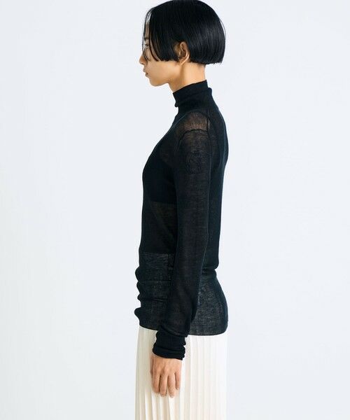 TOMORROWLAND / トゥモローランド ニット・セーター | カシミヤ シアー タートルネック ニット | 詳細3