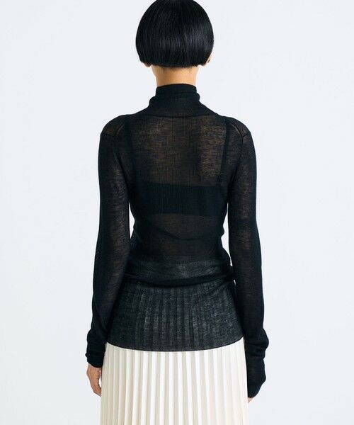 TOMORROWLAND / トゥモローランド ニット・セーター | カシミヤ シアー タートルネック ニット | 詳細4