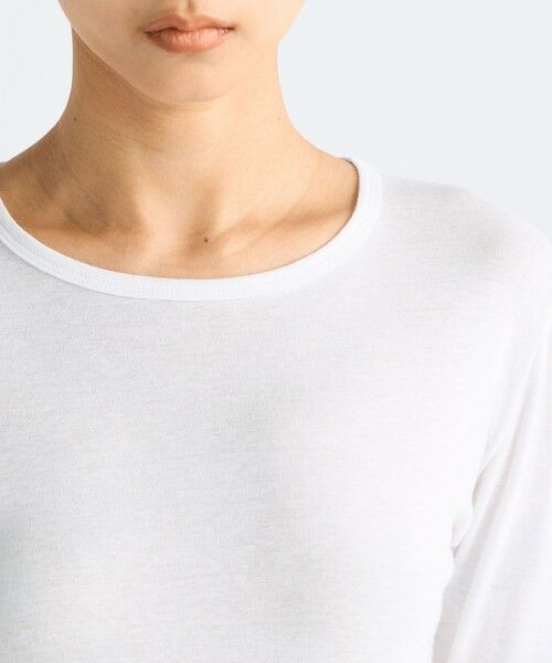 TOMORROWLAND / トゥモローランド カットソー（半袖以外） | コットンシルクフライス クルーネックトップ | 詳細5