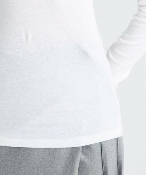 TOMORROWLAND / トゥモローランド カットソー（半袖以外） | コットンシルクフライス クルーネックトップ | 詳細7