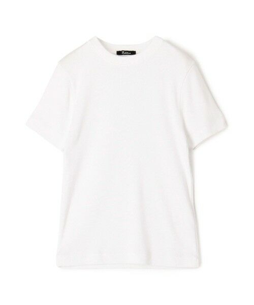 TOMORROWLAND / トゥモローランド Tシャツ | コットンモダールフライス Tシャツ(11 ホワイト)