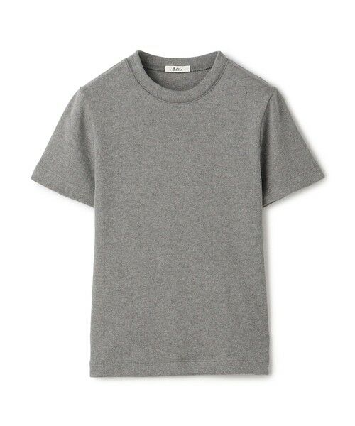 TOMORROWLAND / トゥモローランド Tシャツ | コットンモダールフライス Tシャツ(13 グレー)