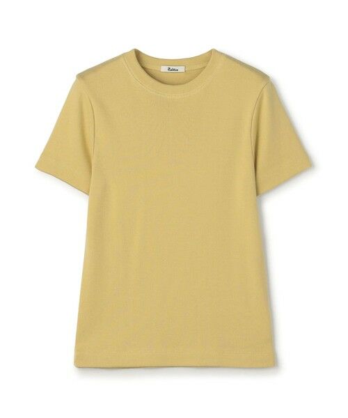 TOMORROWLAND / トゥモローランド Tシャツ | コットンモダールフライス Tシャツ（41 バニラベージュ）