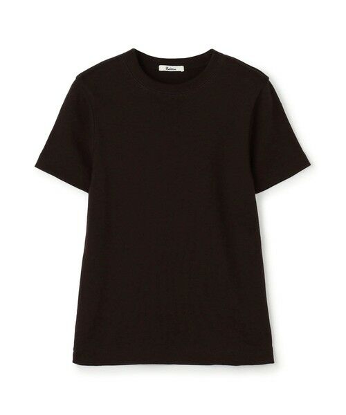 TOMORROWLAND / トゥモローランド Tシャツ | コットンモダールフライス Tシャツ（49 ダークブラウン）