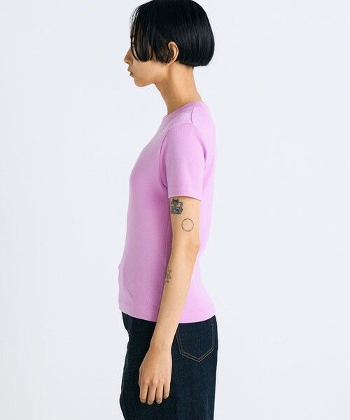 TOMORROWLAND / トゥモローランド Tシャツ | コットンモダールフライス Tシャツ | 詳細3