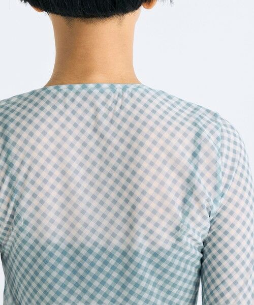 TOMORROWLAND / トゥモローランド カットソー（半袖以外） | シアープリント クルーネックトップ | 詳細6