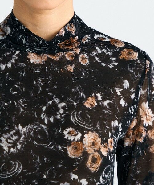 TOMORROWLAND / トゥモローランド カットソー(半袖以外) | シアープリント ハイネックトップ | 詳細5